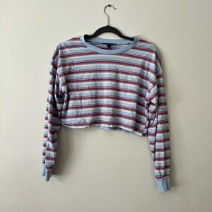 Light blue striped long sleeve